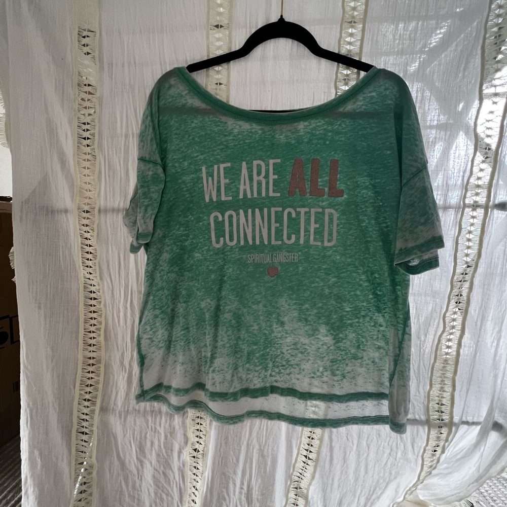 Spiritual gangster oversized tee